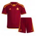 AS Roma Paulo Dybala #21 Domaci Dres za Dječji 2023-24 Kratak Rukavima (+ kratke hlače)
